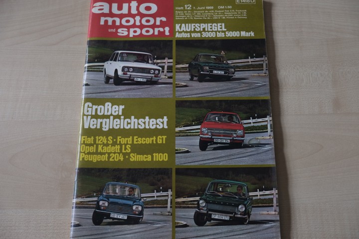 Auto Motor und Sport 12/1969